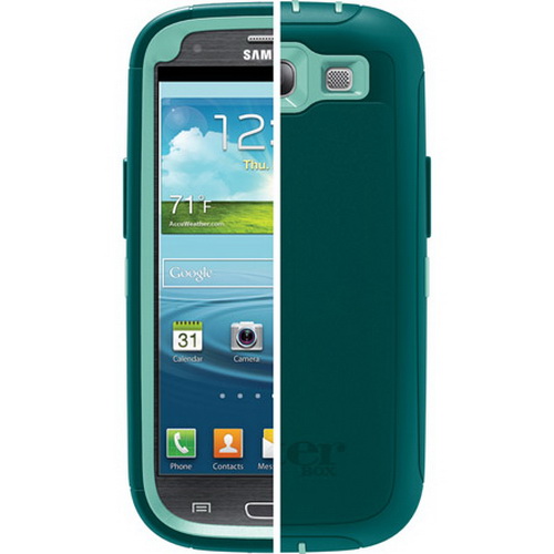 เคส Otterbox Galaxy S3 Defender Series-Reflection Aqua Blue-Mineral Blue เคสมือถือกันกระแทก 3 ของแท้ 100% นำเข้าจาก USA พร้อม Grip เหน็บเข็มขัดสะดวกใช้งาน By Gadget Friends